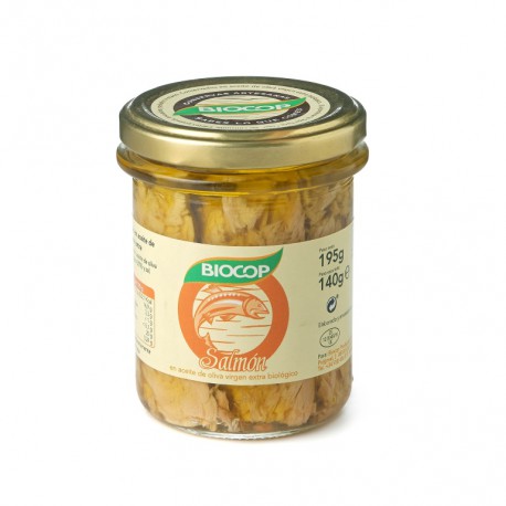 BIOCOP Filetes de Salmón Bio 195 g