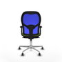 PIQUERAS Y CRESPO Silla de oficina Jorquera Pistacho y Azul