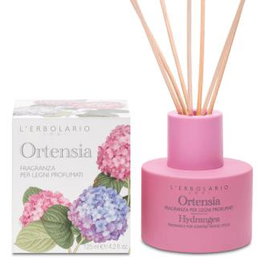 L'Erbolario Hortensia Fragancia Mikados 125 ml - Ambientador de varillas floral
