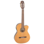 Guitarra Clásica Admira Virtuoso Electrificada Fishman Cuerpo Estrecho Cutaway Serie Conservatorio