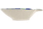 DKD Home Decor Bandeja de Decoración de Gres con Pez, Azul Celeste