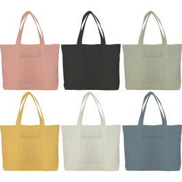 GRAFOPLAS DISEÑO Bolsa Tote Bag Cotton Rosa 56x37x16cm