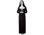 Disfraz Monja Mujer Adulto Negro Talla XS-S