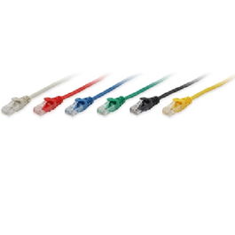 Equip Latiguillo U/UTP Categoría 6 26AWG CCA con Conectores Chapados en Oro y Bota de Alivio de Tensión