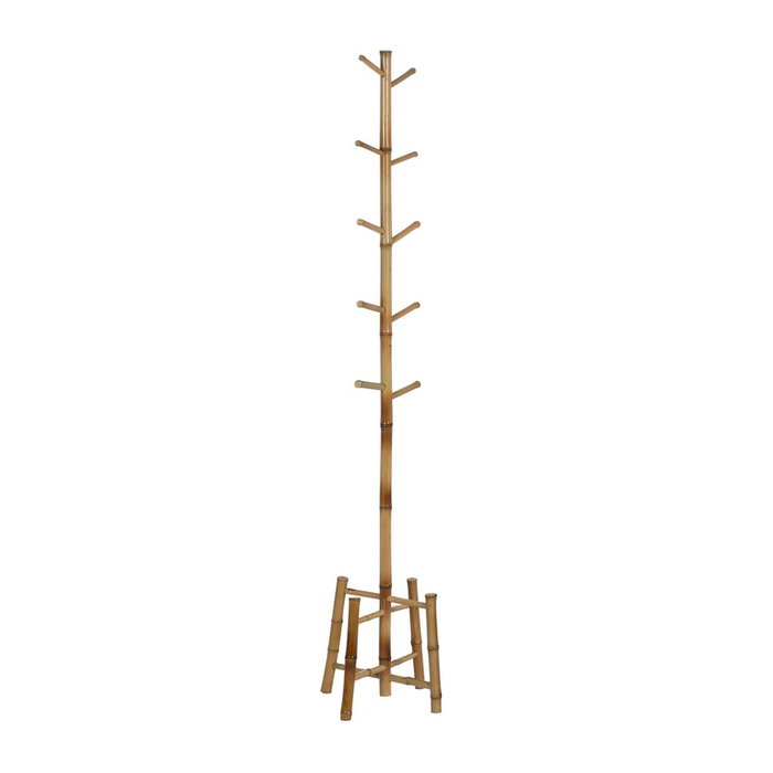 Ixia Perchero Natural de Bambú Decoración 36 x 36 x 162 cm
