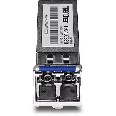 TRENDnet TEG-10GBS10 Transceptor de Fibra Óptica SFP+ 10Gbps, 1310nm, LC Duplex, hasta 10 km, Monomodo