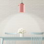 Lámpara Colgante Dahlia SKD-P1011-S Madera/Acero 1xE27 Sin Bombilla Salmón