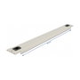DeLOCK Cubierta Ciega Sin Herramientas 1U para Gabinete de 19 Pulgadas - Metal Gris Negro