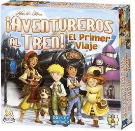 ASMODEE EDITIONS Aventureros al Tren El Primer Viaje