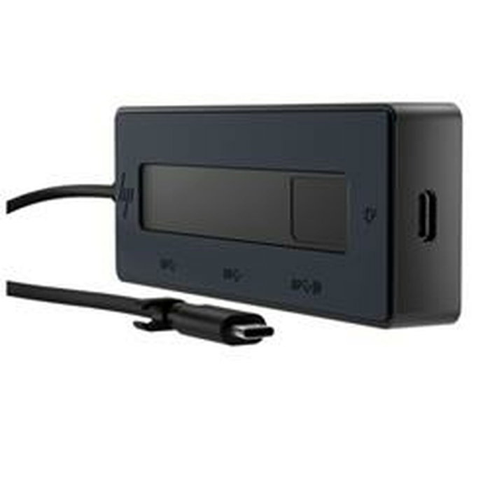 HP 4K USB-C Multiport Hub Negro HP 4K USB-C Multiport Hub Negro