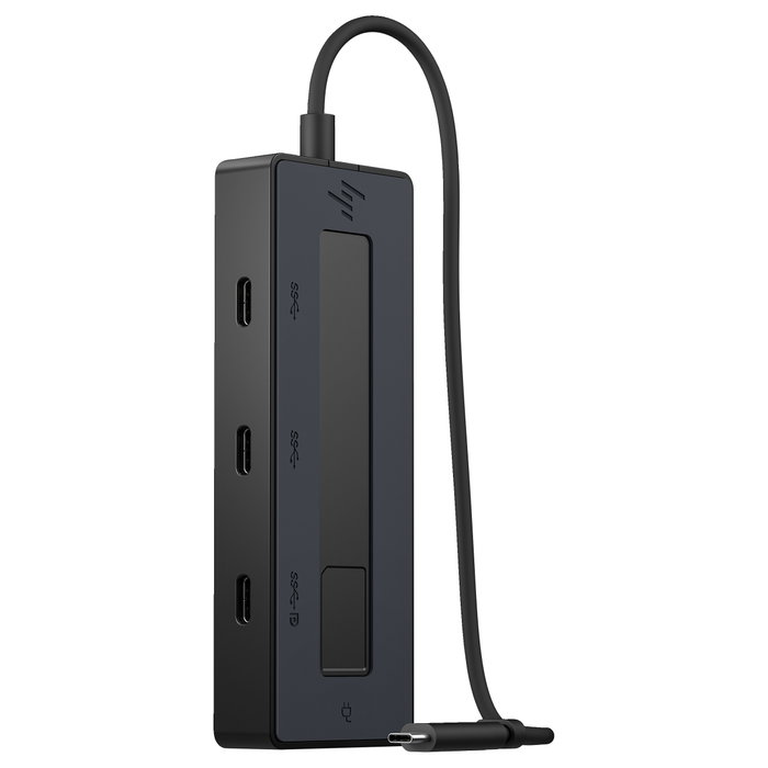 HP 4K USB-C Multiport Hub Negro HP 4K USB-C Multiport Hub Negro