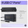 HP 4K USB-C Multiport Hub Negro