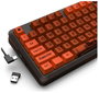 Redragon K4PUC21N0 PRO Teclado Mecánico Inalámbrico 81 Teclas RGB USB-C Recargable para Gaming