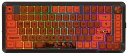 Redragon K4PUC21N0 PRO Teclado Mecánico Inalámbrico 81 Teclas RGB USB-C Recargable para Gaming