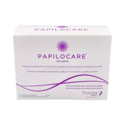 PROCARE HEALTH Papilocare Gel Vaginal 21 Cánulas x 5 ml