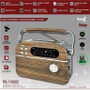 SAMI Radio sami vintage 3 bandas solar/batería multimed