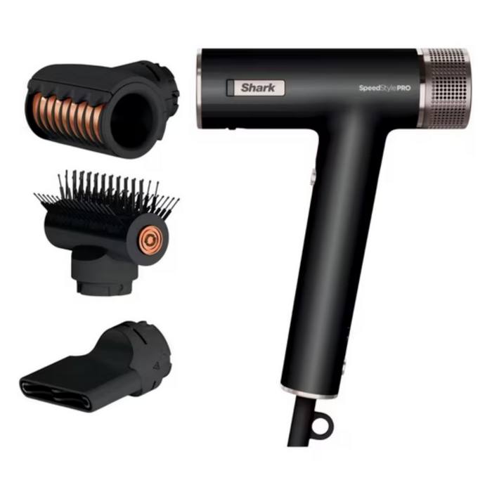 SharkNinja Shark SpeedStyle Pro 4-in-1 Secador de Pelo y Peine Alisador HD731EU Negro SharkNinja Shark SpeedStyle Pro 4-in-1 Secador de Pelo y Peine Alisador HD731EU Negro