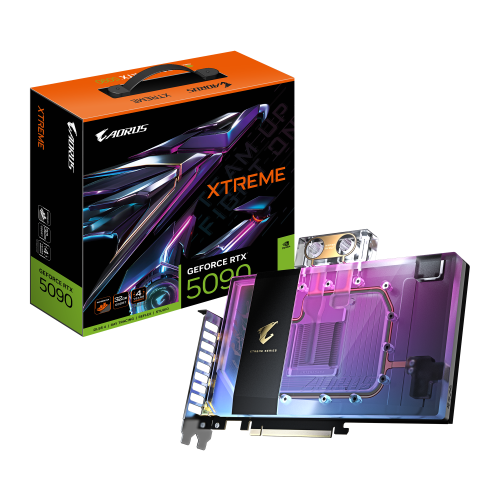 GIGABYTE AORUS GeForce RTX 5090 XTREME WATERFORCE WB 32GB GDDR7 GIGABYTE AORUS GeForce RTX 5090 XTREME WATERFORCE WB 32GB GDDR7