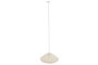 DKD Home Decor Lámpara de Techo de Fibra Trenzada Cruda 65x65x35 cm