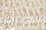 DKD Home Decor Lámpara de Techo de Fibra Trenzada Cruda 65x65x35 cm