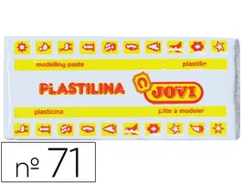 Jovi Plastilina Blanca Unidad Tamaño Mediano 150 g+