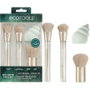 EcoTools Sea Gems Set de 4 Brochas y Esponja