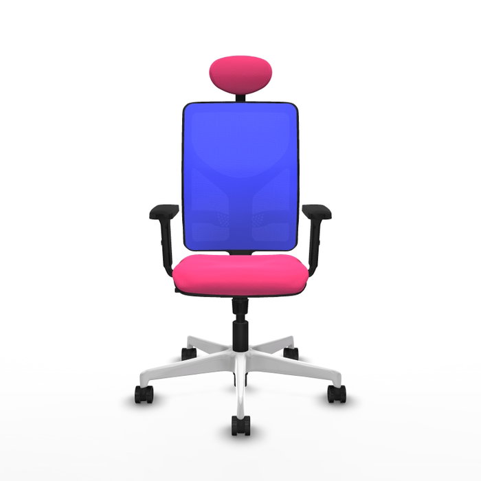 PIQUERAS Y CRESPO Silla de oficina Motilla con mecanismo Sincro, Rosa y Azul PIQUERAS Y CRESPO Silla de oficina Motilla con mecanismo Sincro, Rosa y Azul