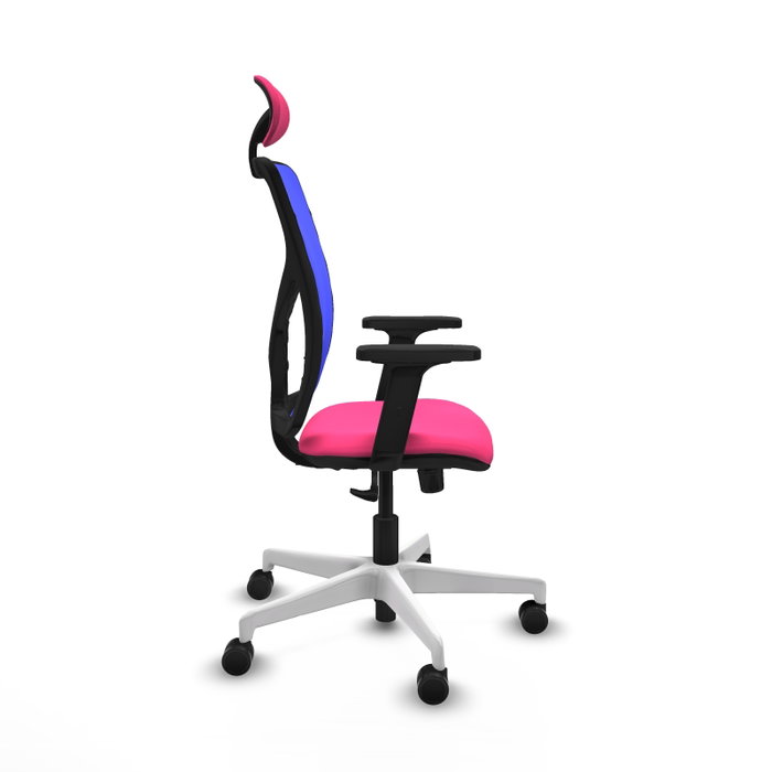PIQUERAS Y CRESPO Silla de oficina Motilla con mecanismo Sincro, Rosa y Azul PIQUERAS Y CRESPO Silla de oficina Motilla con mecanismo Sincro, Rosa y Azul