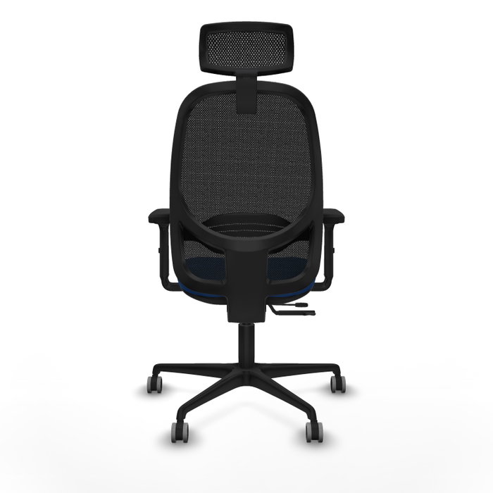PIQUERAS Y CRESPO Silla de oficina Cilanco con mecanismo Sincro/Traslack Azul y Negro PIQUERAS Y CRESPO Silla de oficina Cilanco con mecanismo Sincro/Traslack Azul y Negro