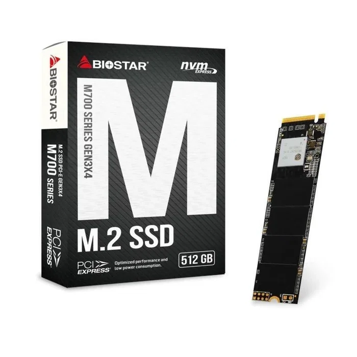 Biostar SSD M710 512GB PCIe Gen3x4 NVMe 1.3