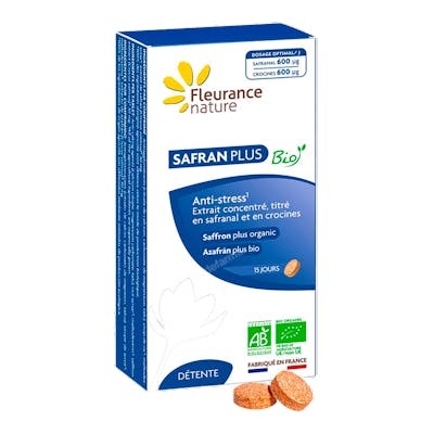 FLEURANCE NATURE Azafrán Plus 15 Comprimidos FLEURANCE NATURE Azafrán Plus 15 Comprimidos