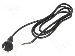 PLASTROL Cable de alimentación H05BQ-F 2x1mm2 2m