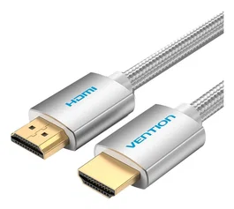 Vention Cable HDMI 2.0 AABIH 4K 2m Plata Trenzado