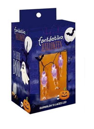 My Other Me Guirnalda Esqueleto 150 cm con Luces Caja Impresa 10x9x14 cm