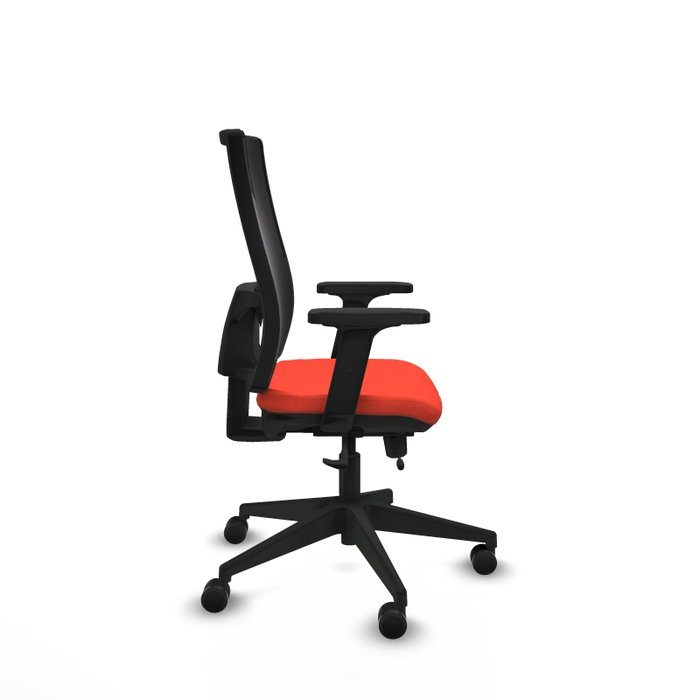 PIQUERAS Y CRESPO Silla de oficina Horna Naranja oscuro y Negro PIQUERAS Y CRESPO Silla de oficina Horna Naranja oscuro y Negro