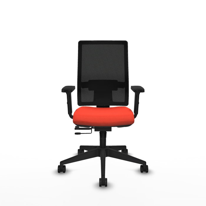 PIQUERAS Y CRESPO Silla de oficina Horna Naranja oscuro y Negro PIQUERAS Y CRESPO Silla de oficina Horna Naranja oscuro y Negro
