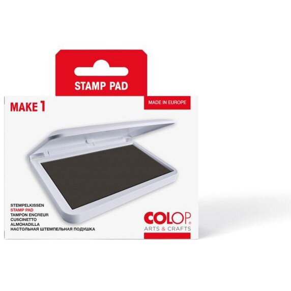 Colop Make1 Tampón de Tinta Gris Elegante 90x50 mm