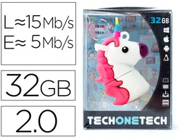 Tech on tech Memoria USB Mi Unicornio 32 GB