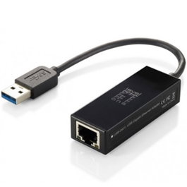 Level One Adaptador USB 3.0 A, Conexión Internet 10/100/1000Mbps, Wake-on-LAN, IPv4/IPv6, Windows/Mac OS