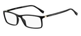 Boss BOSS-0680-IT-S-2M2 con montura negra y cristal gris