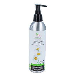 ARMONIA Champú Calmante de Manzanilla 300ml para Cuero Cabelludo Sensible - Reduce Irritación, Aclara Reflejos Rubios, Sin Sulfatos, Vegano
