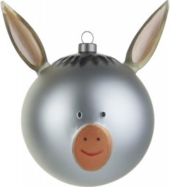 Alessi Asinello Bola de Navidad de Vidrio Soplado AMJ13 5