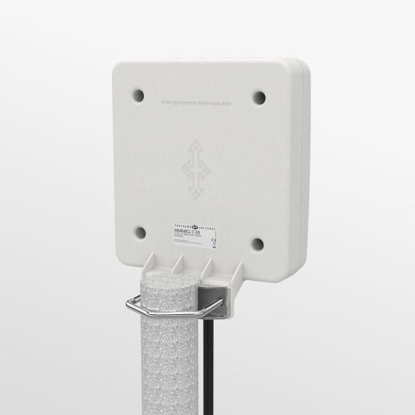 Panorama Antennas WMM8GG-7-38 Antena Celular/LTE 2x2 (698-960/1710-3800MHz), 9 dBi, Direccional, IP65, Cable 5m SMA-M