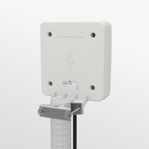 Panorama Antennas WMM8GG-7-38 Antena Celular/LTE 2x2 (698-960/1710-3800MHz), 9 dBi, Direccional, IP65, Cable 5m SMA-M