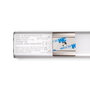 Emuca Aplique LED recargable por USB Kaus con sensor de movimiento, L400mm, Plástico y Aluminio, Anodizado mate