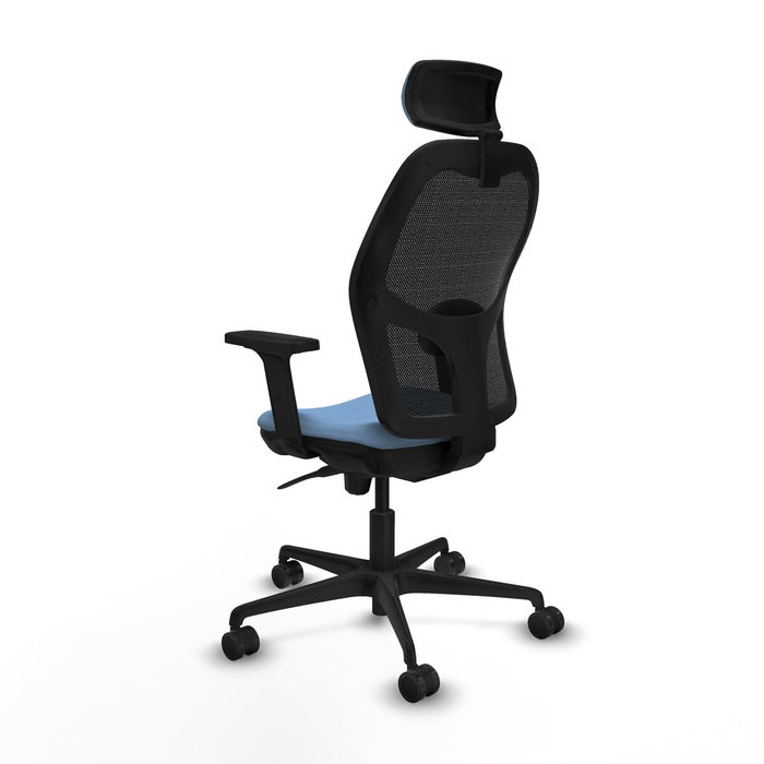 PIQUERAS Y CRESPO Silla de oficina Jorquera Azul cielo y Negro PIQUERAS Y CRESPO Silla de oficina Jorquera Azul cielo y Negro