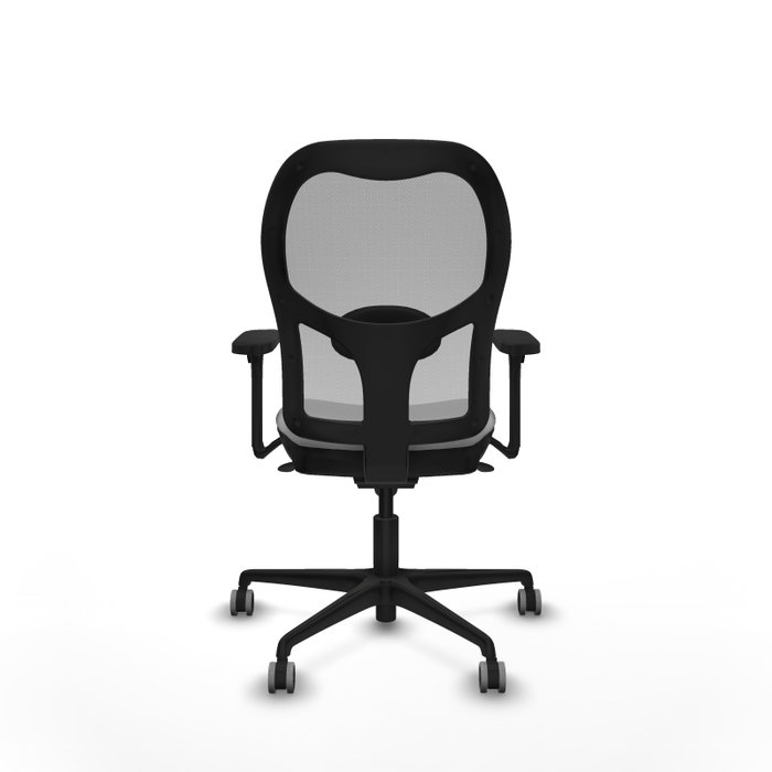 PIQUERAS Y CRESPO Silla de oficina Jorquera Gris Claro con mecanismo sincro y brazos 3D PIQUERAS Y CRESPO Silla de oficina Jorquera Gris Claro con mecanismo sincro y brazos 3D