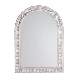 Espejo Gris Madera Paulonia Decoración 76 X 3,50 X 106 cm