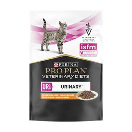 Purina Pro Plan Diet Feline UR Urinary Pollo Comida Húmeda para Gatos, Pack 10 Latas de 85 gr