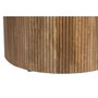 DKD Home Decor Mesa de Comedor Mango 120x120x76 cm Natural